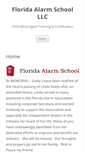 Mobile Screenshot of floridaalarmschool.org